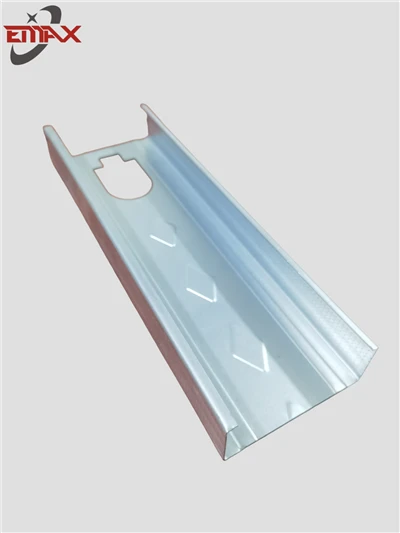Canais de estrutura de drywall de aço galvanizado – quilha de metal leve para instalação de teto e parede de gesso